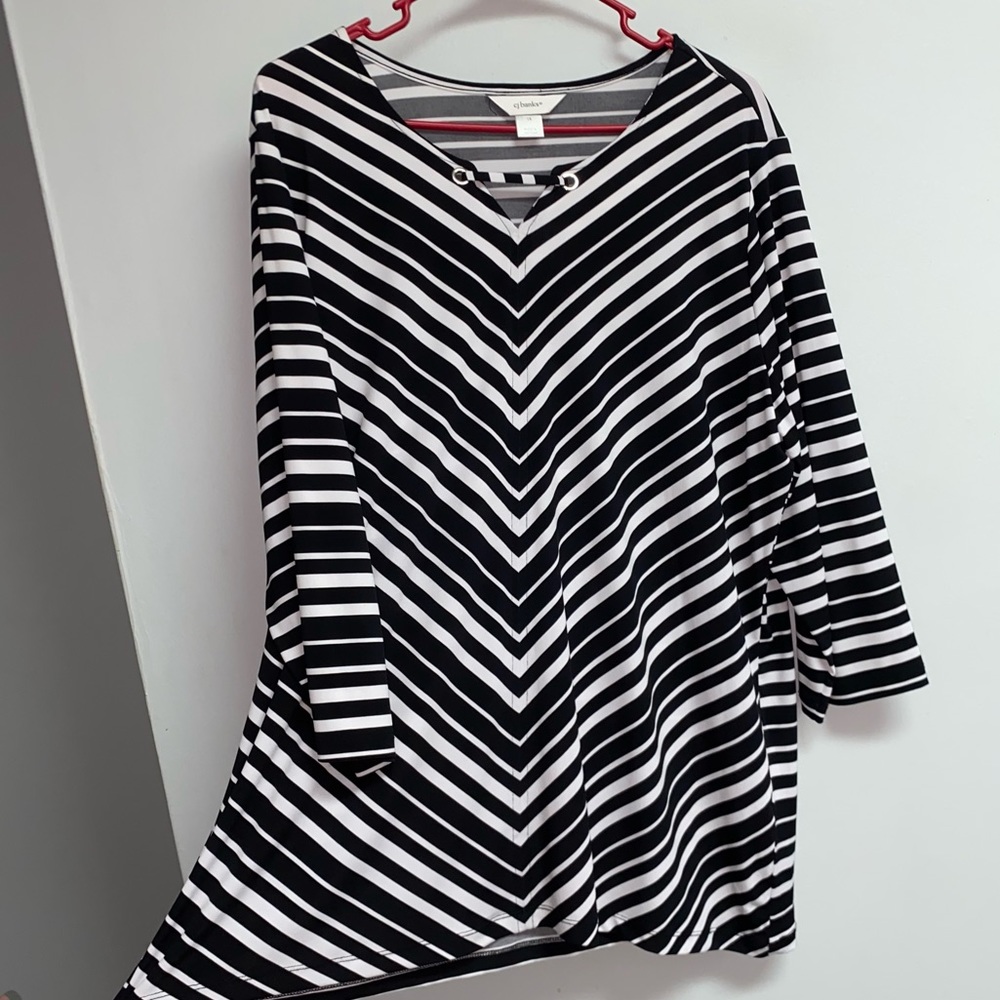 CJ BANKS TOP - 1X - Picture 1 of 9